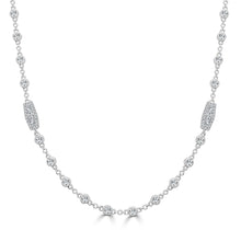 Load image into Gallery viewer, 18K Gold Diamond Necklace 32&quot;
